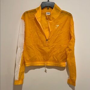 Gymshark orange and White Women's Jacket